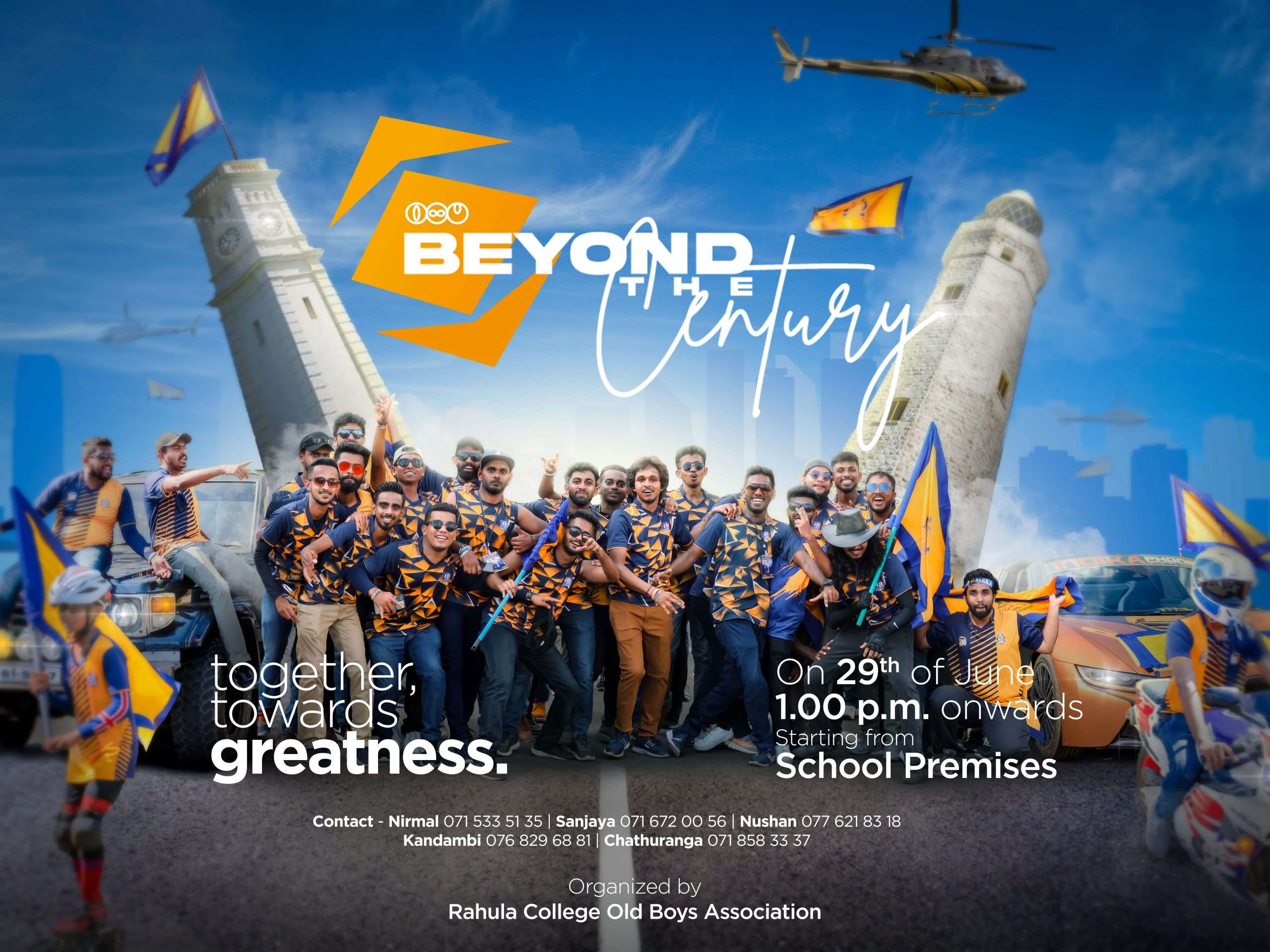 Beyond the Century | Walk for Rahula 2024 Together towards greatness On 29th of June 1.00 p.m. onwards starting from Shool Premises